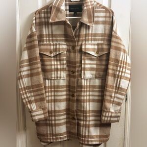 Banana Republic Flannel “Shacket”